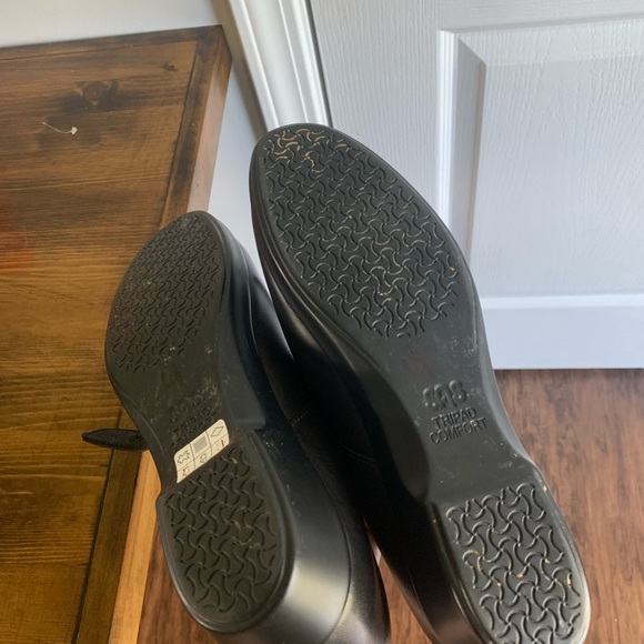 SAS Black Mary Jane Flats - Picture 6 of 8